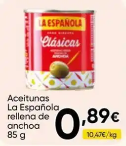 FROIZ La Española aceitunas rellena de anchoa oferta