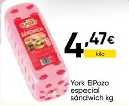 FROIZ York ElPozo especial sándwich oferta
