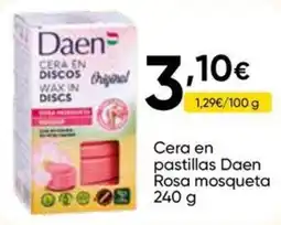 FROIZ Daen cera en pastillas rosa mosqueta oferta