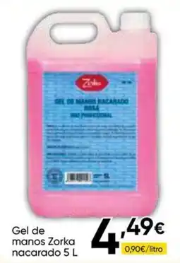 FROIZ Gel de manos Zorka nacarado oferta