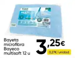 FROIZ Bayeco bayeta microfibra multisoft 12 u oferta