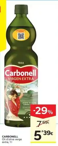 Caprabo Carbonell - oli d'oliva verge extra oferta