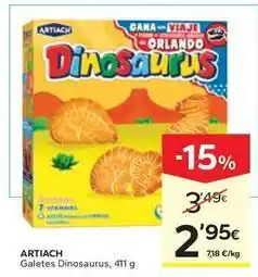 Caprabo Artiach - galetes dinosaurus oferta