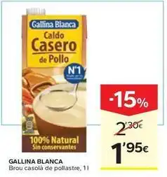 Caprabo Gallina blanca - brou casola de pollastre oferta