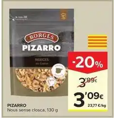 Caprabo Borges - nous sense closca pizarro oferta