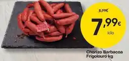 FROIZ Chorizo barbacoa frigoluro oferta