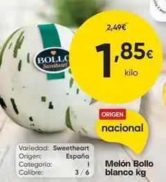 FROIZ Bollo - melon blanco oferta