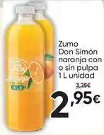 FROIZ Don simón - zumo con naranja con o sin pulpa oferta