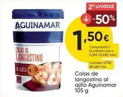 FROIZ Aguinamar - colas de langostino al ajillo oferta