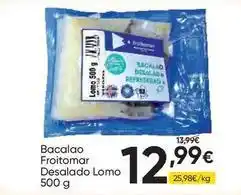 FROIZ Froitomar - bacalao desalado lomo oferta
