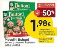 FROIZ Buitoni - piccolinis jamon y queso o 3 quesos oferta