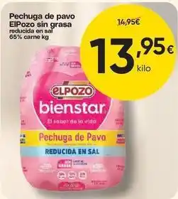 FROIZ Elpozo - pechuga de pavo sin grasa oferta