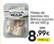 FROIZ Filetes de bacalao blanca a punto de sal oferta
