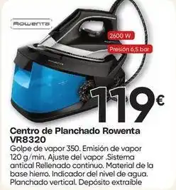 FROIZ Rowenta - centro de planchado vr8320 oferta