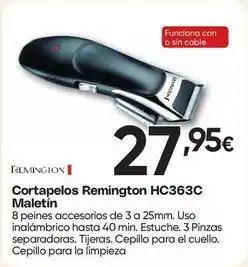 FROIZ Remington - cortapelos hc363c maletin oferta