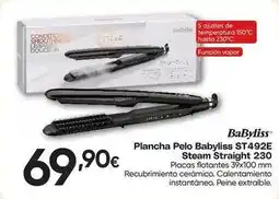 FROIZ Babyliss - plancha pelo st492e steam straight 230 oferta