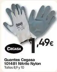 FROIZ Cegasa - guantes 101481 nylon oferta