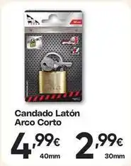 FROIZ Candado latón oferta