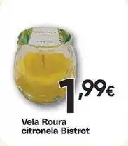 FROIZ Bistro - vela citronela oferta