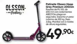 FROIZ Premium - patinete olsson hopp grey 200mm oferta