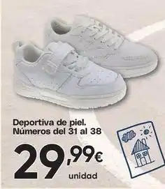 FROIZ Deportiva de piel. números del 31 al 38 oferta