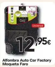 FROIZ Universal - alfombra auto car factory moqueta faro oferta