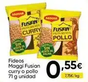FROIZ Maggi - fideos fusian curry o pollo oferta