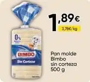 FROIZ Bimbo - pan molde sin corteza oferta