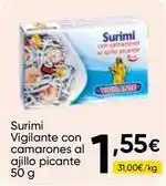 FROIZ Vigilante - surimi con camarones al ajillo picante oferta