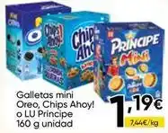 FROIZ Oreo - galletas mini , chips ahoy! o lu principe oferta