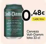 FROIZ Voll-damm - cerveza lata oferta