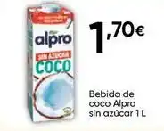 FROIZ Alpro - bebida de coco sin azucar oferta