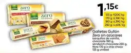 FROIZ Gullón - galletas zero sin azucares oferta
