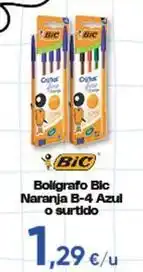 FROIZ Bic - bolígrafo naranja b-4 azul o surtido oferta