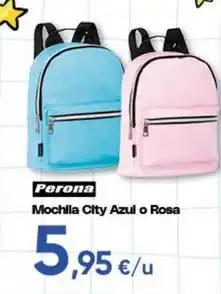 FROIZ City - mochila azul o rosa oferta
