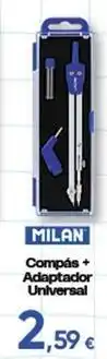 FROIZ Milán - compás + adaptador universal oferta