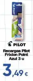 FROIZ Pilot - recargas pllot frixion point azul oferta