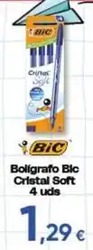 FROIZ Bic - boligrafo cristal soft oferta