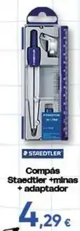 FROIZ Staedtler - compas +minas + adaptador oferta