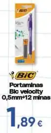 FROIZ Bic - portaminas veloctty 0.5mm+12 minas oferta