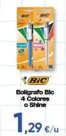FROIZ Bic - bolígrafo 4 colores o shine oferta