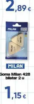 FROIZ Milán - goma milan 428 blister 2 u oferta