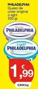 CashDiplo Philadelphia - queso de untar original o light oferta