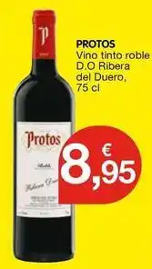 CashDiplo Protos - vino tinto roble d.o. ribera del duero oferta