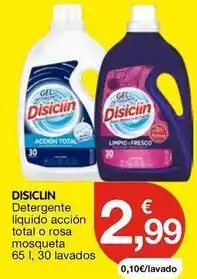 CashDiplo Disiclin - detergente liquido accion total o rosa mosqueta oferta