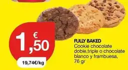 CashDiplo Blanco - cookie chocolate doble, triple o chocolate y frambuesa oferta