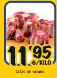 Cash Fresh Colas de vacuno oferta