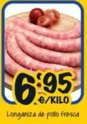 Cash Fresh Longaniza de pollo fresca oferta