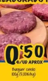 Cash Fresh Burguer cerdo oferta