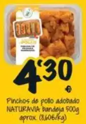 Cash Fresh Natura - pinchos de pollo adorado oferta